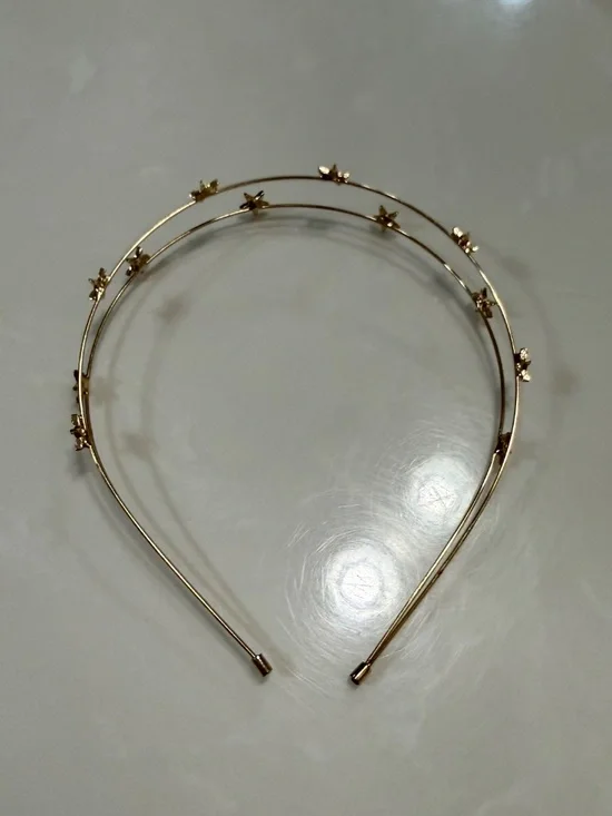 Alter’d State gold star double band headband - Picture 3 of 5